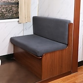 abordables Funda de sofá-Fundas de cojín para comedor de RV, de terciopelo elástico, para RV - Fundas elásticas para asientos de sofá para caravanas - Cómodas y duraderas para acampar y muebles de RV