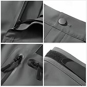 baratos Clássico-Homens Shorts táticos Bermuda Cargo Calção Shorts de Trilha Bolso Com Zíper Bolso multi Bloco de cor Conforto Vestível Comprimento do joelho Ao ar livre Esporte Diário Moda Casual Preto Azul Marinho