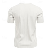 cheap Casual Henley Tee-Men&#039;s T Shirt Henley Shirt Tee Short Sleeve Shirt Short Sleeve V Neck Summer Plain Fashion Designer Basic Jacquard Vacation Street Going out Black White Khaki Top Tee for Men
