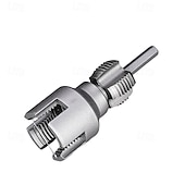 cheap Screwdrivers-Integrated Internal &amp; External Pipe Threading Tool Kit for Electric Drill Thread Cutter, 1/2 and 3/4 Compatible, Applicable to PVC/PPR/PE Pipes (3/4&quot;)