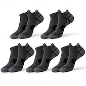 billiga herrstrumpor-Herr Multipack Socka Löparstrumpor Vardagliga strumpor Svart Vit Färg Färgblock Semester Sport &amp; Utomhus Dagligen Grundläggande Medium Vår Höst Mode Ledigt