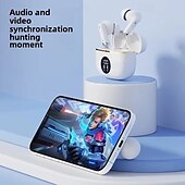 cheap TWS True Wireless Headphones-X90 TWS Wireless Earbuds – Bluetooth Headphones with HiFi Sound, 25H Battery, LED Display, Dual Mic Noise Reduction, Clear Voice Calls, Comfort Fit