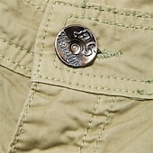 economico Classico-Per uomo Bermuda Pantaloncini cargo Shorts Shorts da Spiaggia Shorts da Lavoro Coulisse alla gamba Multi-tasche 6 tasche Semplice Lunghezza al ginocchio Casuale Quotidiano All'aperto Vacanza