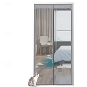 お買い得  窓とドアの画面-マグネティックスクリーンドア ポータブル メッシュスクリーンドア フライまたは虫スクリーン マグネティック スライディングドア、ガレージ、パティオ、キッチン、リビング、窓部屋、ベッドルーム、バー、ペットと子供のための簡単エントリー