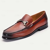 Χαμηλού Κόστους Δερμάτινα Loafers Premium-Ανδρικά δερμάτινα μοκασίνια υψηλής ποιότητας – άνετα slip-on παπούτσια για δουλειά, κοινωνικές συγκεντρώσεις και επαγγελματικές περιστάσεις.