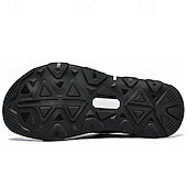 preiswerte Outdoor-Sandalen-Herrensandalen – weiße Outdoor-Wassersport-Sandalen mit verstellbaren Riemen und atmungsaktivem Mesh für Wander-, Strand- und Sommerabenteuer