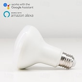 cheap LED Globe Bulbs-1 Pc Wifi Smart Light Bulb E26/27RGB Color Change 9W850LM Voice Remote Control Dimming Compatible with Alexa Google