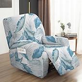cheap Sofa Cover-Recliner Sofa Chaise Lounge Cover Geometric Printed Reclining Sofa Slipcovers