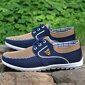cheap Men&#039;s Sneakers-Men&#039;s Blue Casual Lace-Up Sneakers - Lightweight Mesh Shoes for Comfortable Everyday Wear