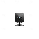 baratos Câmaras de Rede IP de Interior-Mini câmera de vigilância interna sem fio para casa, pequena câmera externa com wifi para animais de estimação, ângulo amplo, visão noturna, câmera interna e externa para casa, sem necessidade de