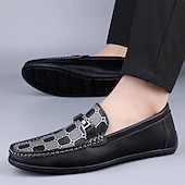 Χαμηλού Κόστους Casual loafers-ανδρικά λευκά μοκασίνια και slip-on με διακοσμητική λεπτομέρεια αλυσίδας και μαλακή επένδυση πάτου - ιδανικά για casual, επαγγελματικές και επίσημες περιστάσεις