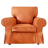 baratos Cobertura de Sofa-Capa de sofá impermeável adequada para sofá ektorp, capa acolchoada de cor sólida, adequada para animais de estimação