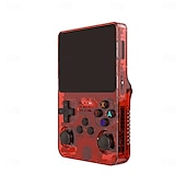 cheap Game Consoles-R36S Handheld Game Console 3.5 Inch IPS Screen Retro Game Console Linux System Screen Portable Pocket Video Player Travel Essentials 64GB and128G Extra Large Memory