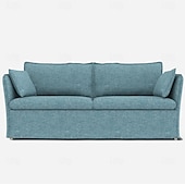 cheap Sofa Cover-Sofa Cover Suitable For BACKSÄLEN Sofa Solid Color Quilted Slipcovers