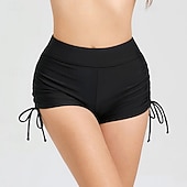 رخيصةأون ملابس ركوب الأمواج للرجال-نسائي شورتات التزلج شورتات السباحة لون سادة سريع جاف متنفس ملابس السباحة قيعان تزلج على الماء شاطئ الرياضات المائية الصيف