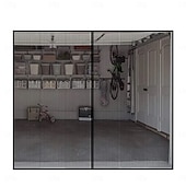 cheap Window Screen &amp; Door Screen-Garage Magnetic Screen Door Garage Door Screen Magnetic Closure Fiberglass Garage Screen Doors for Car Garage Pull Down for Patio, Porch, Window to Keep Bugs Out