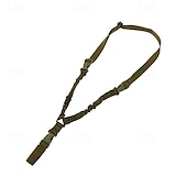 cheap Camping Equipment-Tactical One Single Point Sling Strap Bungee Rifle Gun Sling with QD Buckle