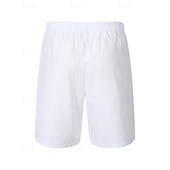 abordables Día festivo-Hombre Pantalón corto Pantalones cortos de lino Pantalones cortos de verano Pantalones cortos de playa Bolsillo Correa Cintura elástica Plano Comodidad Transpirable Corto Vacaciones Festivos Playa