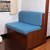 abordables Funda de sofá-Fundas de cojín para comedor de RV, de terciopelo elástico, para RV - Fundas elásticas para asientos de sofá para caravanas - Cómodas y duraderas para acampar y muebles de RV