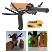 cheap Outdoor Activity-Metal Detector 30m Depth 1200m Range 6 Antenna Highly Accurate Metal Pinpointer Handheld Golden Diamond Miner Detector Metal Finding Detector Remote Search Underground Metal Device for Silvery Copper