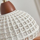 economico Luci Isola cucina-Lampada a sospensione a LED con finitura in marmo e metallo, mini lampade a sospensione in ceramica regolabili per cucina sopra il lavello, sala da pranzo, bianco caldo, lampadina 110-220 V inclusa