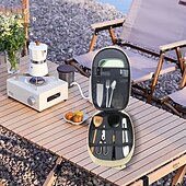 economico Attrezzatura da Campeggio-Borsa portautensili da campeggio per viaggi all&#039;aperto, comoda borsa portautensili da campeggio portatile, borsa da viaggio per coltelli