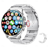 ieftine Ceasuri Smart-Ceas inteligent cu ecran AMOLED de 1,89&quot;, suport pentru cartelă SIM 4G, cameră rotativă, GPS, Wi-Fi, apeluri Bluetooth, descărcare aplicație, compatibil cu Android