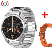 Χαμηλού Κόστους Smartwatch-Έξυπνο ρολόι s8pro με bluetooth κλήσεων, οθόνη HD 1,62&quot;, αδιάβροχο fitness tracker με βηματόμετρο, λειτουργίες πολλαπλών αθλημάτων, φωνητική υποβοήθηση, push μηνυμάτων, συμβατό με NFC
