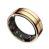 abordables Accessoires pour caméra de téléphone portable-Bague connectée tactile pour iPhone et Android : tracker d&#039;activité, podomètre, mode sport, étanche, chargement magnétique, synchronisation avec application