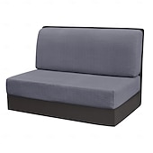 abordables Funda de sofá-Fundas de cojín elásticas para comedor de RV de 2 piezas, fundas de cojín de sofá en forma de T, fundas elásticas para asientos de caravana, protección de muebles de RV duradera y fácil de instalar