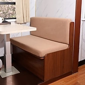 abordables Funda de sofá-Fundas de cojín para comedor de RV, de terciopelo elástico, para RV - Fundas elásticas para asientos de sofá para caravanas - Cómodas y duraderas para acampar y muebles de RV