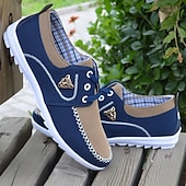 cheap Men&#039;s Sneakers-Men&#039;s Blue Casual Lace-Up Sneakers - Lightweight Mesh Shoes for Comfortable Everyday Wear