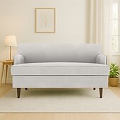 cheap Sofa Cover-Sofa Cover Solid Suitable For ROCKSJÖN Sofa Color Quilted Slipcovers