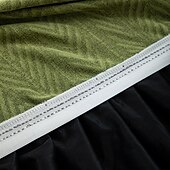 billige Sofatrekk-1 stk. sofatrekk med skjørt, enkelt jacquard integrert skjørt, sofatrekk med katteklo, universelt, pustende sofatrekk, universelt sofabeskyttelsestrekk til alle årstider