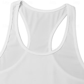 economico Canotte da palestra-Per uomo Canotta Canottiera Senza Maniche Scollo Tondo Girocollo Estate Tinta unica Striscia di Fossa Moda Designer Sportivo A coste Puro All&#039;aperto Casuale Uscire Nero Bianco Blu reale Maglietta Top