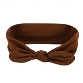 economico Accessori per acconciature-Fasce per capelli con fiocco per donne e ragazze, fasce larghe per capelli da donna, fasce per capelli elastiche morbide e antiscivolo, bandane turbanti da palestra, fasce per capelli, accessori per
