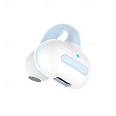 זול אוזניות אלחוטיות אמיתיות TWS-אוזניות Bluetooth 5.0 עם אוזן פתוחה – אוזניות TWS אלחוטיות עם מיקרופון קלות מאוד חסינות מים לספורט שהות נמוכה למשחקים תואם iOS/Android
