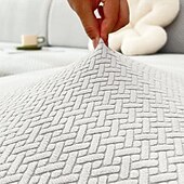 baratos Cobertura de Sofa-Capa de almofada de sofá jacquard grossa, protetor de móveis, capas de sofá para sofás, antipoeira, capa de assento removível, capa para crianças e animais de estimação