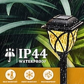 cheap Pathway Lights &amp; Lanterns-2 Pcs Outdoor Pathway Lights Solar Waterproof Floor Plug in Light Courtyard Garden Path Park Street Pool Villa Decorative Light Landscape Light Lighting