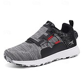 cheap Men&#039;s Golf Shoes-Men&#039;s White Golf Shoes with Multi-Traction Sole - Lightweight, Breathable Design for Outdoor Sports