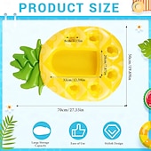 お買い得  水やり用-プール用フローティングドリンクホルダー、フローティングカバナバー、大人用ホットタブドリンクホルダー、インフレータブルプールアクセサリー