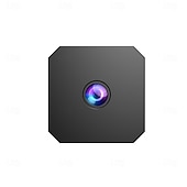 abordables Cámaras de red IP de interiores-Mini cámara de seguridad WiFi para interiores: cámara de vigilancia HD con visión nocturna y gran angular para el hogar, monitor de mascotas y bebés.