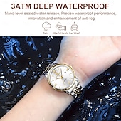 abordables Montres à quartz-Montre femme 706 en acier inoxydable étanche – design rétro ultra fin, cadran lumineux, montre-bracelet à quartz élégante pour le travail et le quotidien