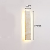economico Luci da parete-Applique da parete a LED in pietra Wabi-Sabi, luce d&#039;atmosfera a LED, lampada da scala, cortile, balcone retrò, bagno, 110-240 V