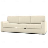 cheap Sofa Cover-Sofa Cover Suitable For BÅRSLÖV Sofa Solid Color Quilted Polyester Slipcovers