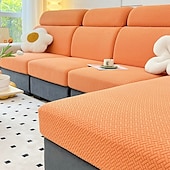 baratos Cobertura de Sofa-Capa de almofada de sofá jacquard grossa, protetor de móveis, capas de sofá para sofás, antipoeira, capa de assento removível, capa para crianças e animais de estimação