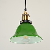 economico Design di Tamburo e Cono-Lampadario vintage, luci decorative da magazzino, lampada a sospensione in stile antico, lampada a sospensione a cupola industriale, attacco E27, luci sospese per negozi di abbigliamento e uffici,