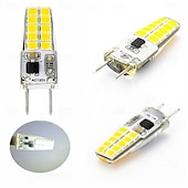 economico Luci LED bi-pin-Lampadine a LED G8 dimmerabili 120 V T4 JCD tipo bispina attacco G8, 3 W equivalenti a lampadine alogene da 20 W-25 W, bianco caldo, per luce sottopensile, luce sottobanco, 5 pezzi