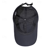 ieftine Accesorii pentru îmbrăcămintea de tenis-Șapcă de Baseball Șapcă de tenis Bărbați Șapcă Literă &amp; Număr Protecție Solară Confortabil la umezeală Respirabil pentru Tenis Baseball Pickleball Vară Negru Albastru Marin Închis Kaki