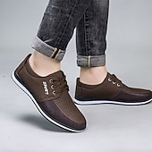 cheap Casual Sneakers-Men's Navy Blue Mesh Sports Shoes with Breathable Upper - Lightweight, Flexible Footwear for Running, Gym and Active Lifestyles